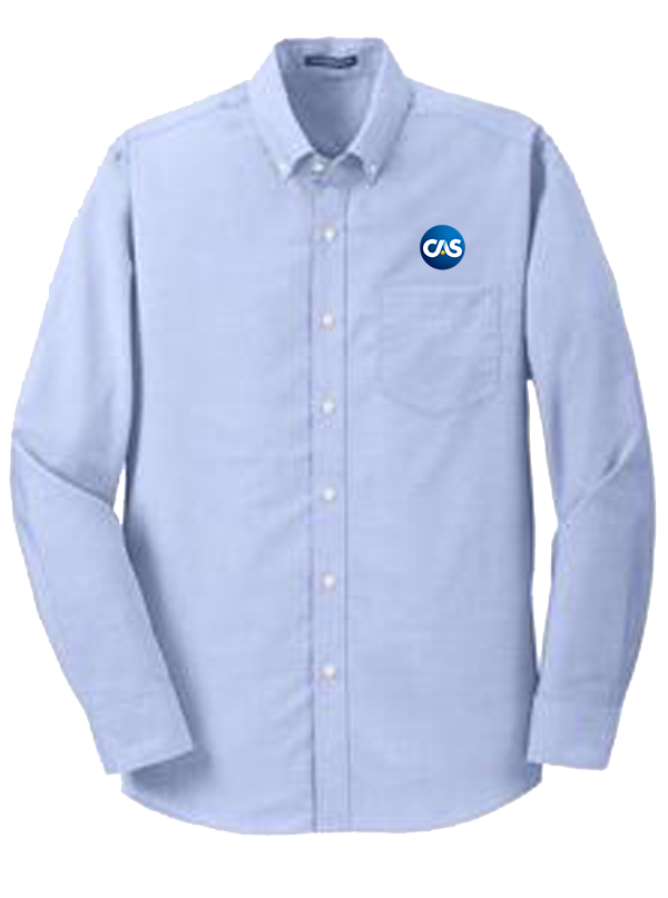 CAS Mens Oxford Long Sleeve Shirt